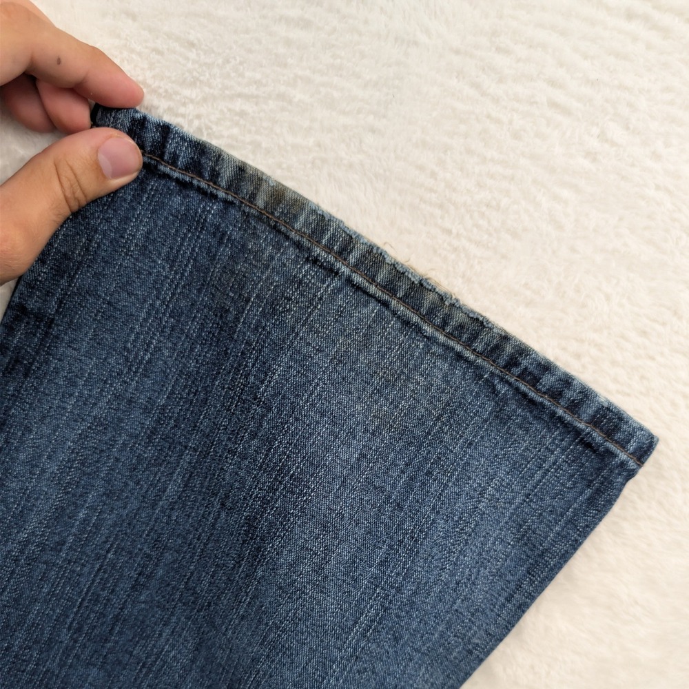 VTG Flypaper Jeans Men's 38x30 Blue Wide Leg Baggy Skater Grunge Streetwear Y2K - Picture 14 of 15